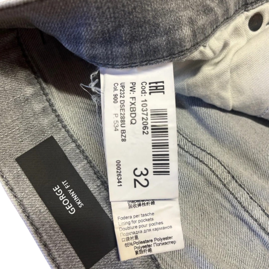Dondup George Skinny Fit Jeans (Grey)
