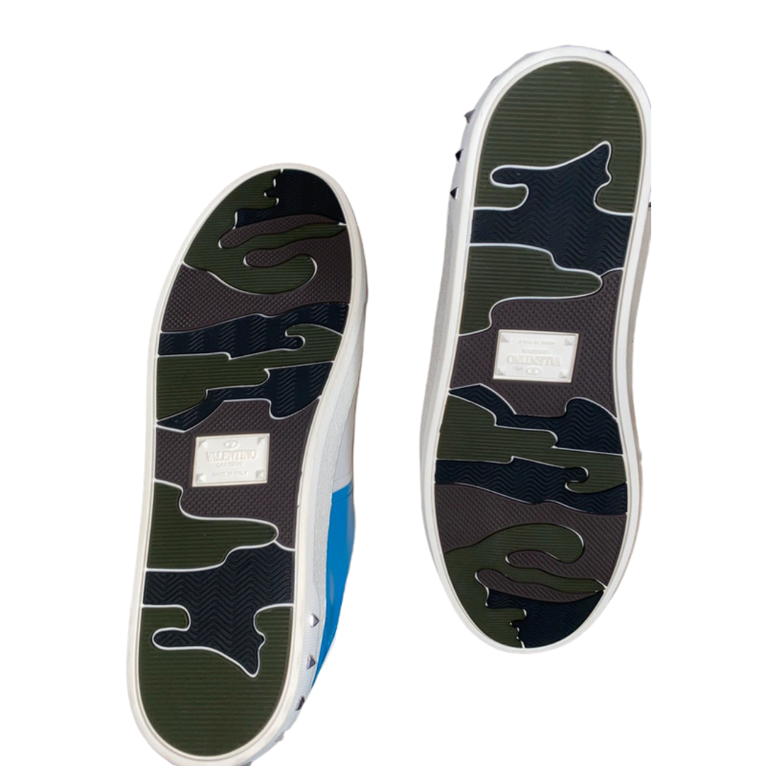 Valentino Garavani Flycrew Sneakers (Dark Green) (New)