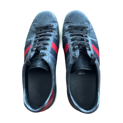 Gucci Ace Sneakers (Black)