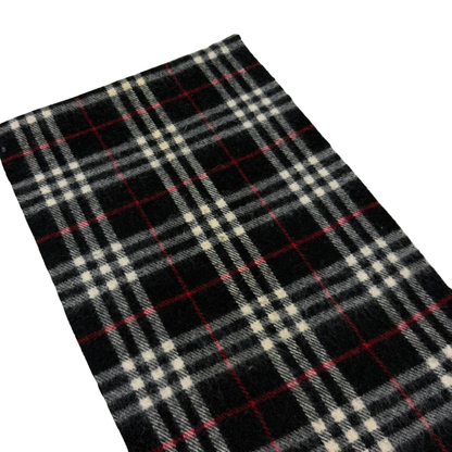 Burberry Scarf (Black) (Vintage)