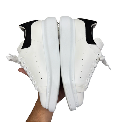 Alexander Mcqueen Sneakers (White Black) (Women's)