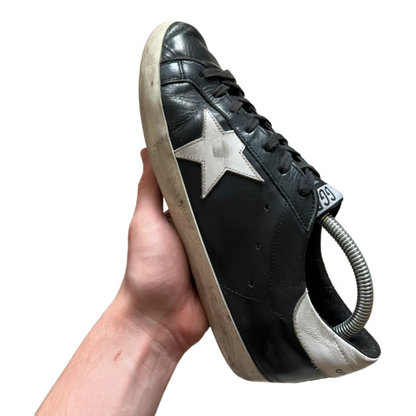 Golden Goose Superstar Sneakers (Black)