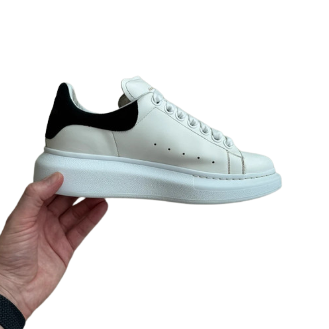 Alexander Mcqueen Sneakers (White Black) (Womens)