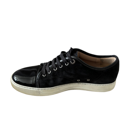 Lanvin Cap Toe Sneakers (Black)