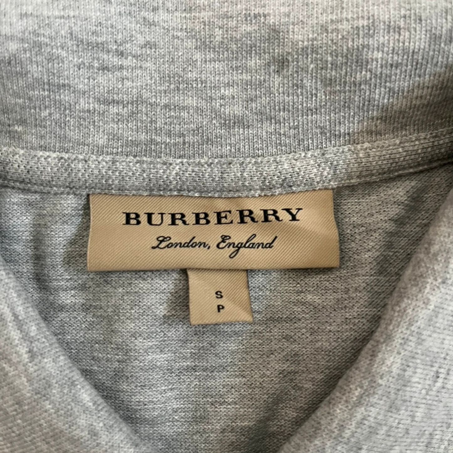 Burberry Polo Shirt (Grey)