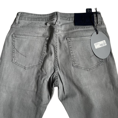 Handpicked Orvieto Slim Fit Jeans (Grey) (New)