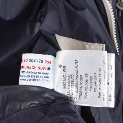 Moncler Oranger Hooded Windbreaker Jacket (Navy)