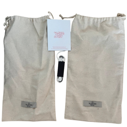 Valentino Open Sneakers (Burgundy)