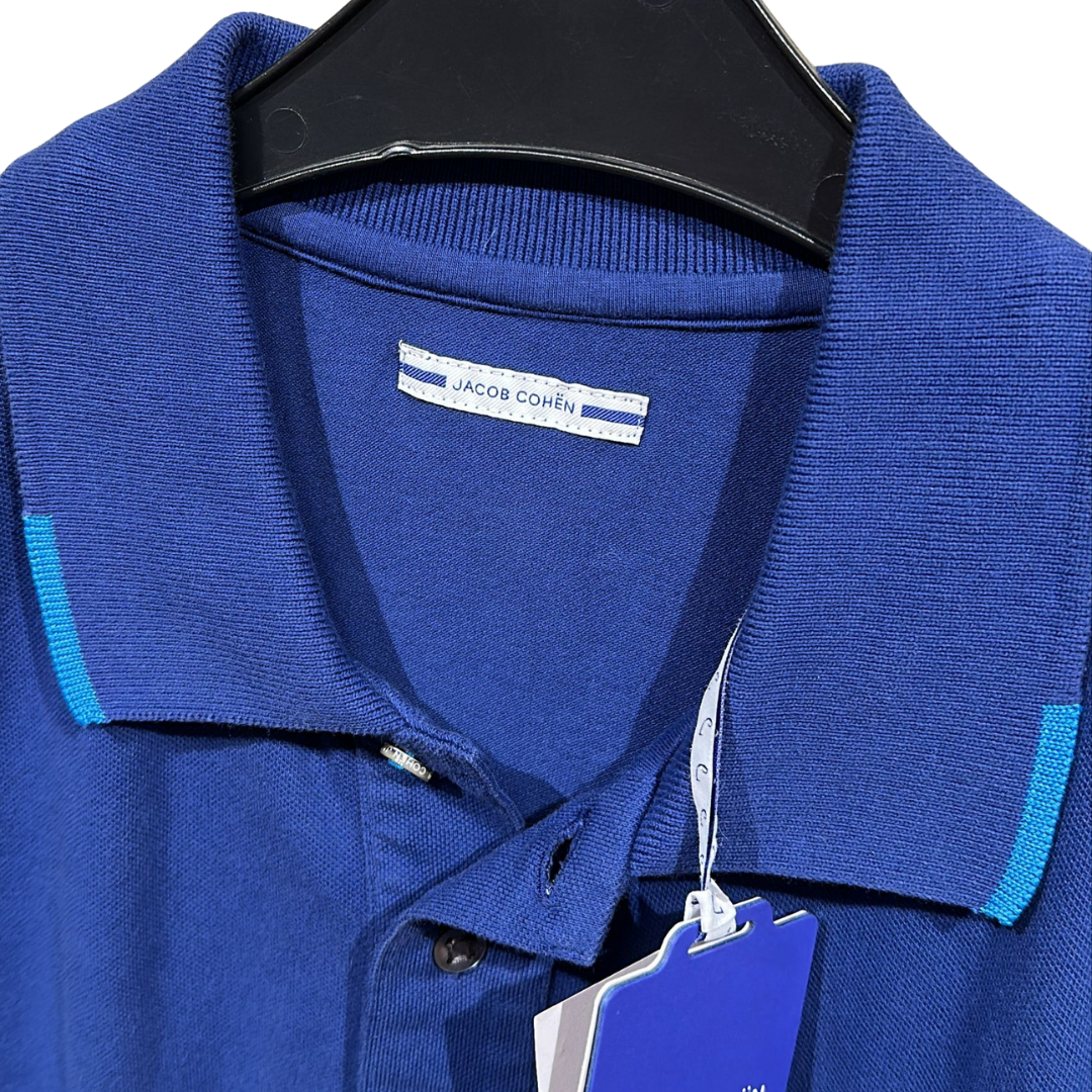 Jacob Cohën Polo Shirt (Navy) (New)