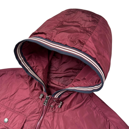 Moncler Jeanclaude Windbreaker Jacket (Burgundy)