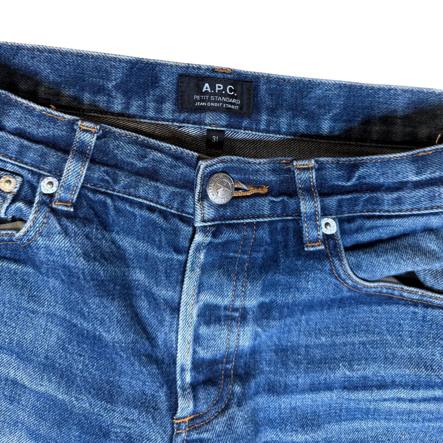 APC Petit Standard Dry Selvage Jeans (Navy)