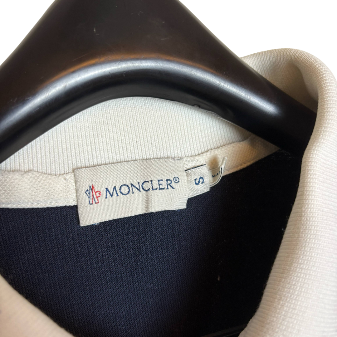 Moncler Maglia Polo Shirt (Navy)