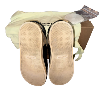 Burberry Checkered Low Sneakers (Black)