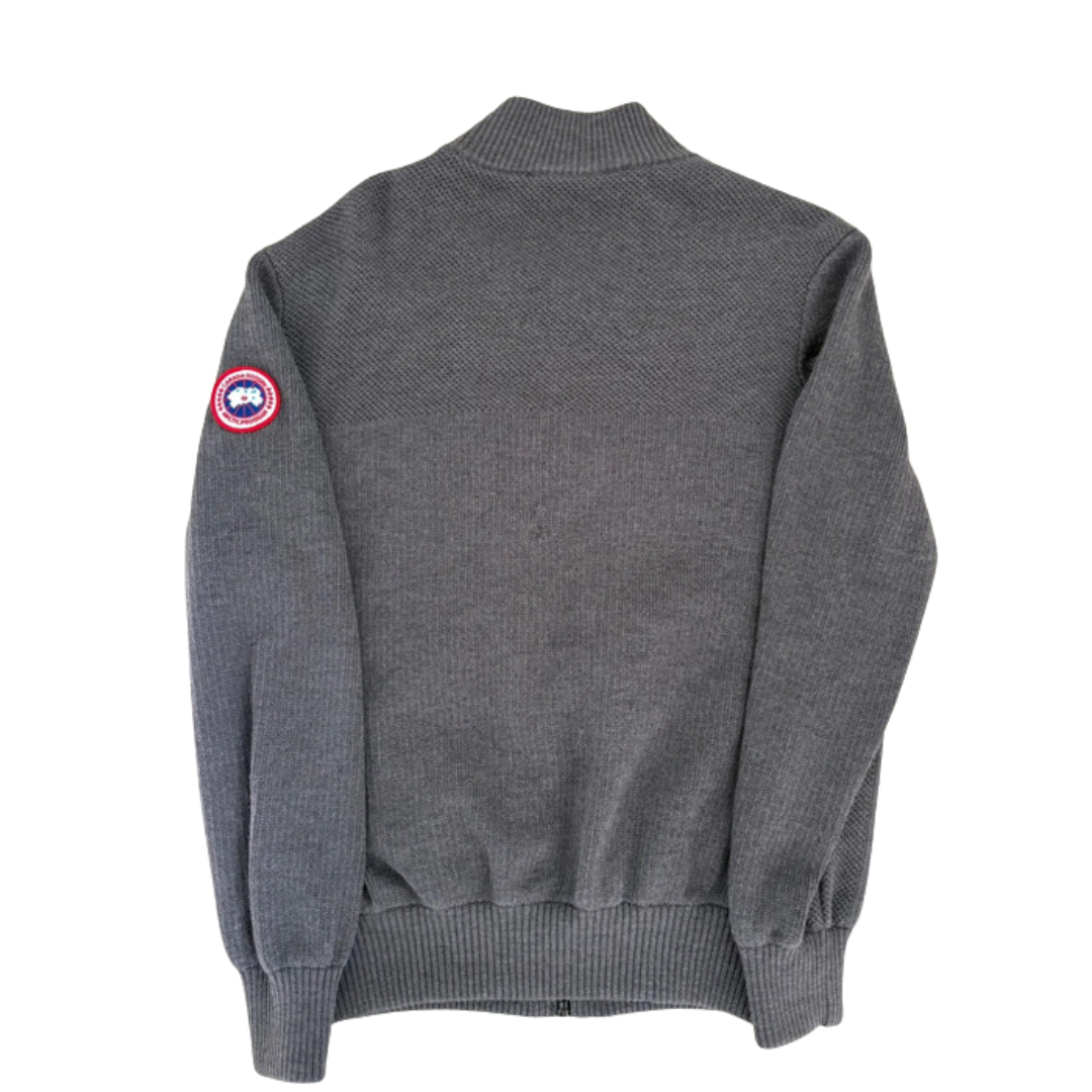 Canada Goose HyBridge Knit Cardigan (Grey)