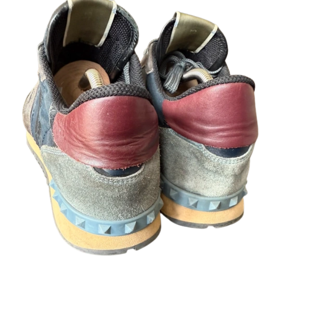 Valentino Garavani Rockrunner Sneakers (Navy)