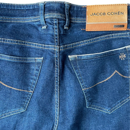 Jacob Cohën Limited Edition Bard Slim Fit Jeans (Navy)