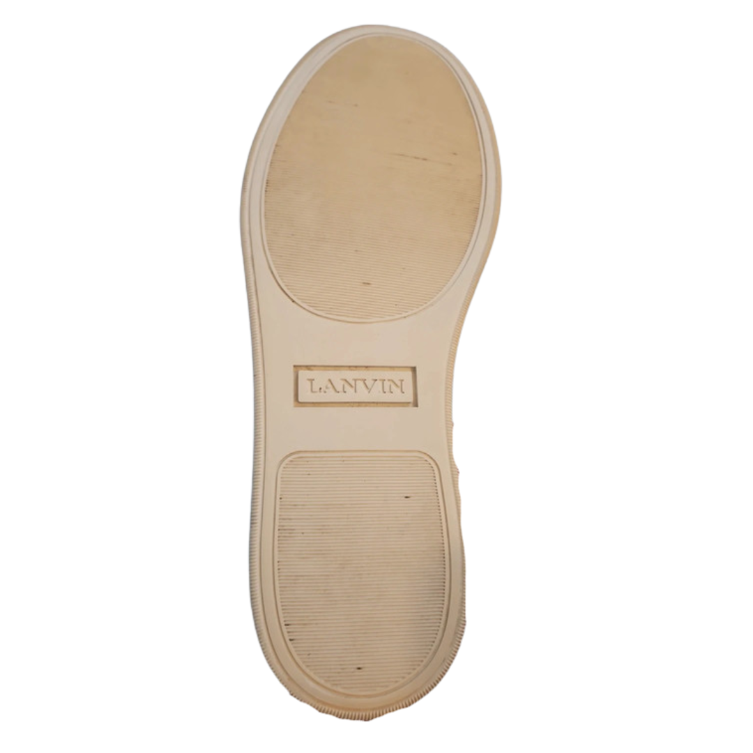 Lanvin Cap Toe Sneakers (Blue)