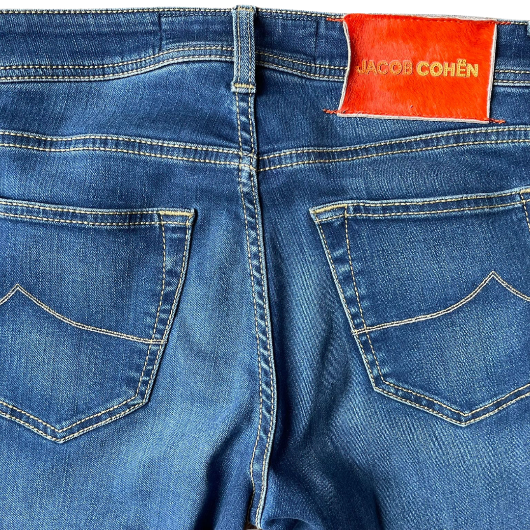Jacob Cohën Nick Slim Fit Jeans (Navy)