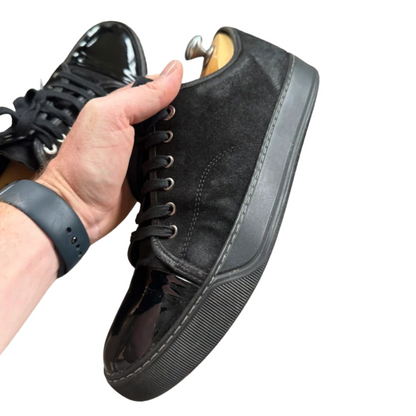 Lanvin Cap Toe Sneakers (Black)