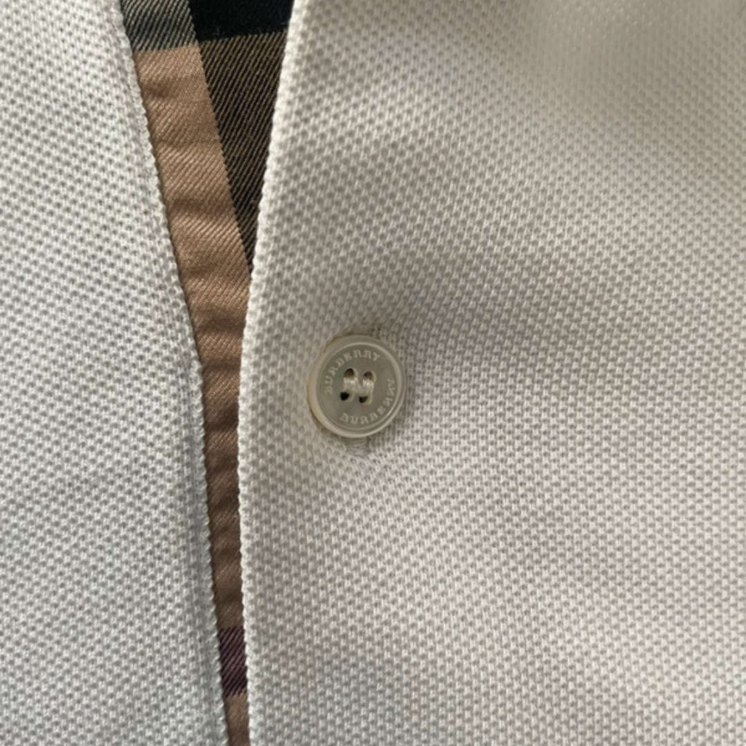 Burberry Polo Shirt (White)