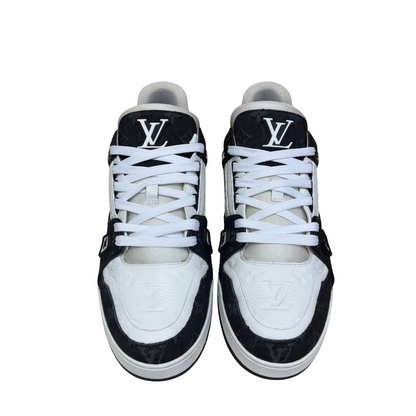 Louis Vuitton Trainer Sneakers (White Black)