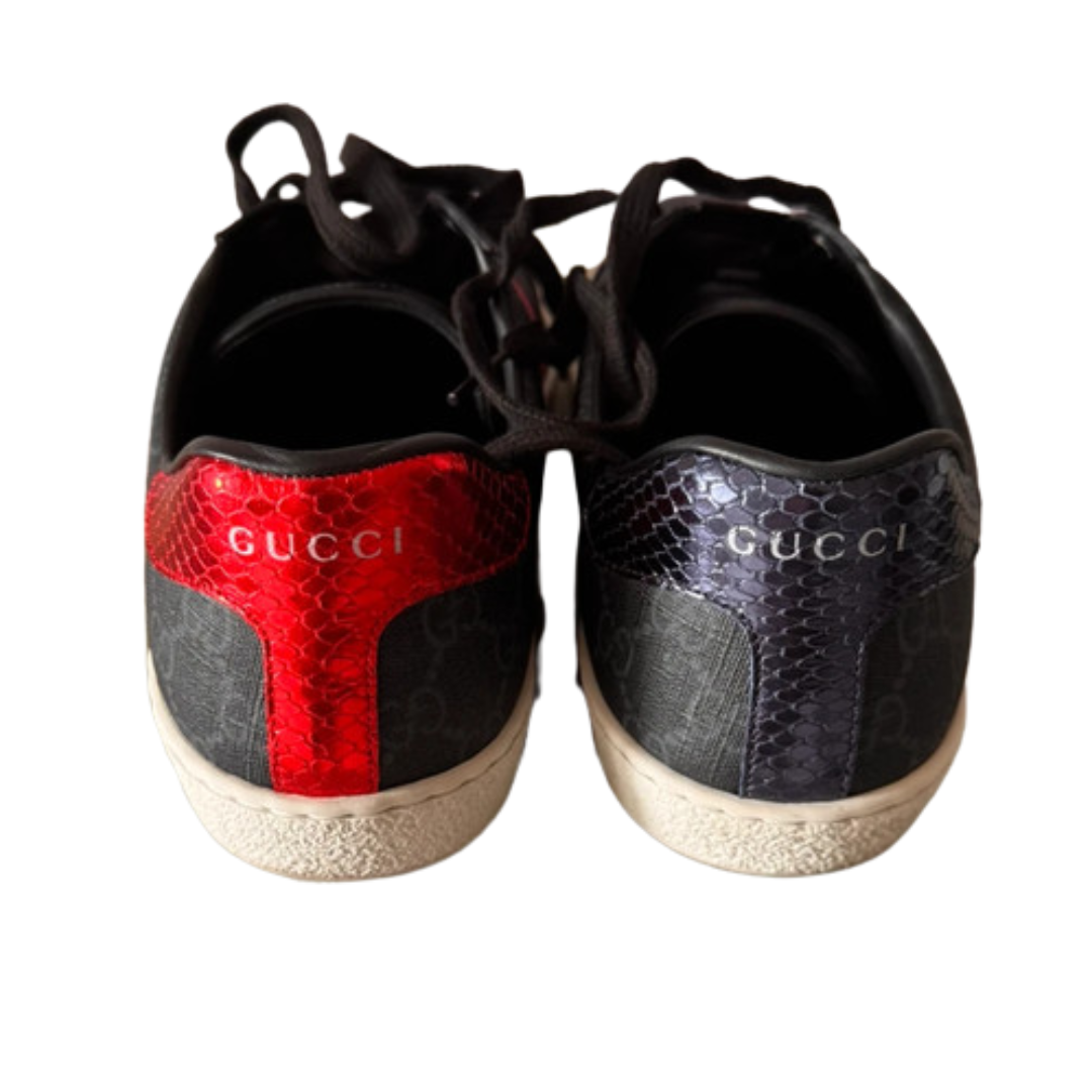 Gucci Ace Sneakers (Black)