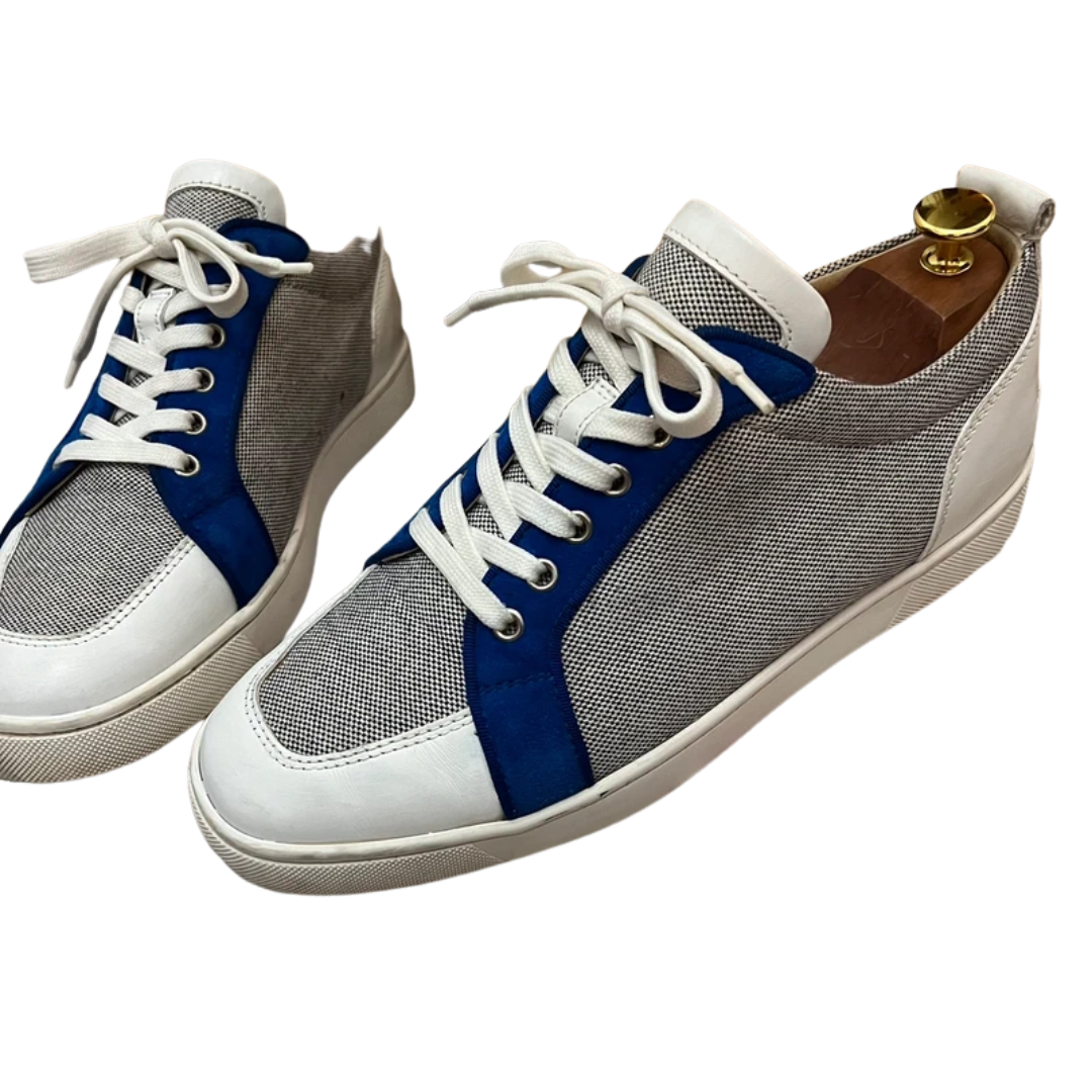 Christian Louboutin Rantulow Orlato Sneakers (Grey Blue)