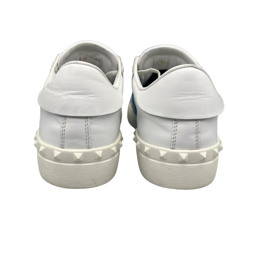 Valentino Garavani Open Sneakers (White Blue)