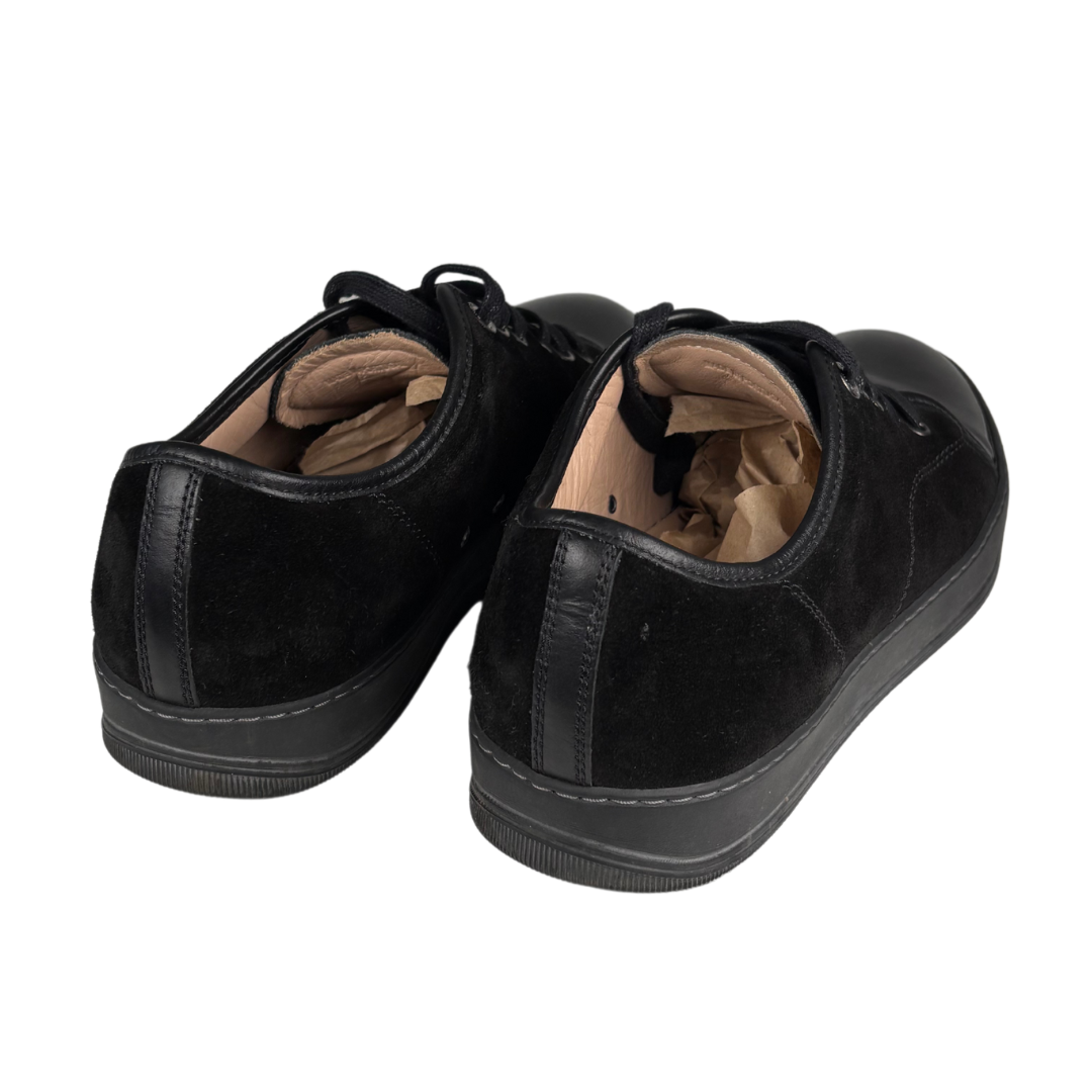 Lanvin Cap-Toe Sneakers (Black)