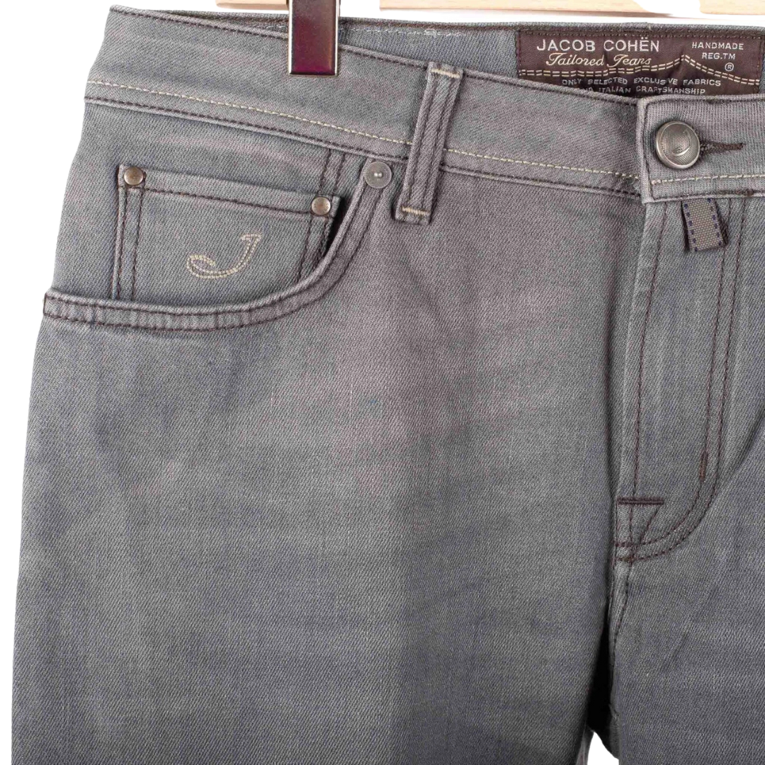 Jacob Cohën 625 Slim Fit Jeans (Grey) (New)