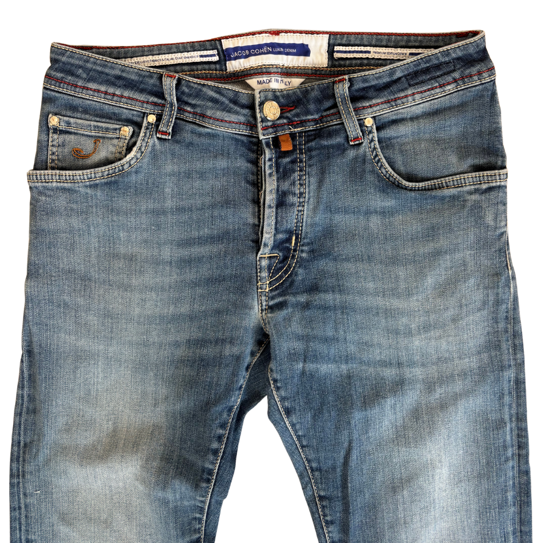 Jacob Cohën Nick Slim fit Jeans (Navy Blue)