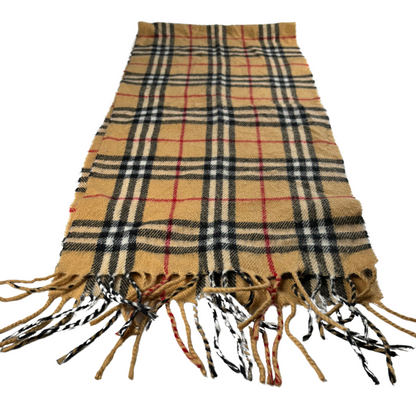 Burberry Scarf (Beige) (Vintage)