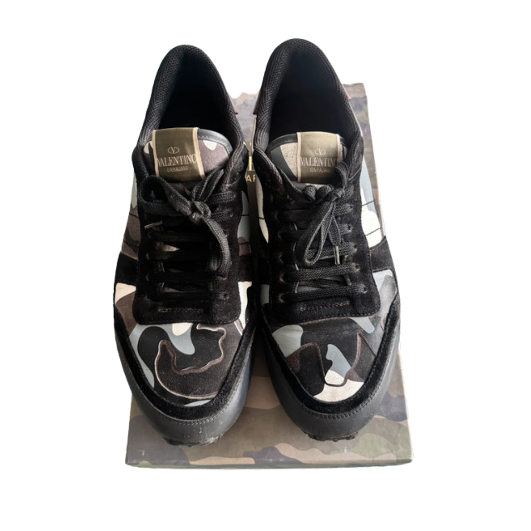 Valentino Garavani Rockrunner Sneakers (Black Camo)