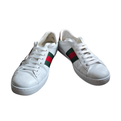 Gucci Ace Sneakers (White)