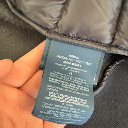 Herno Down Cardigan Jacket (Black)