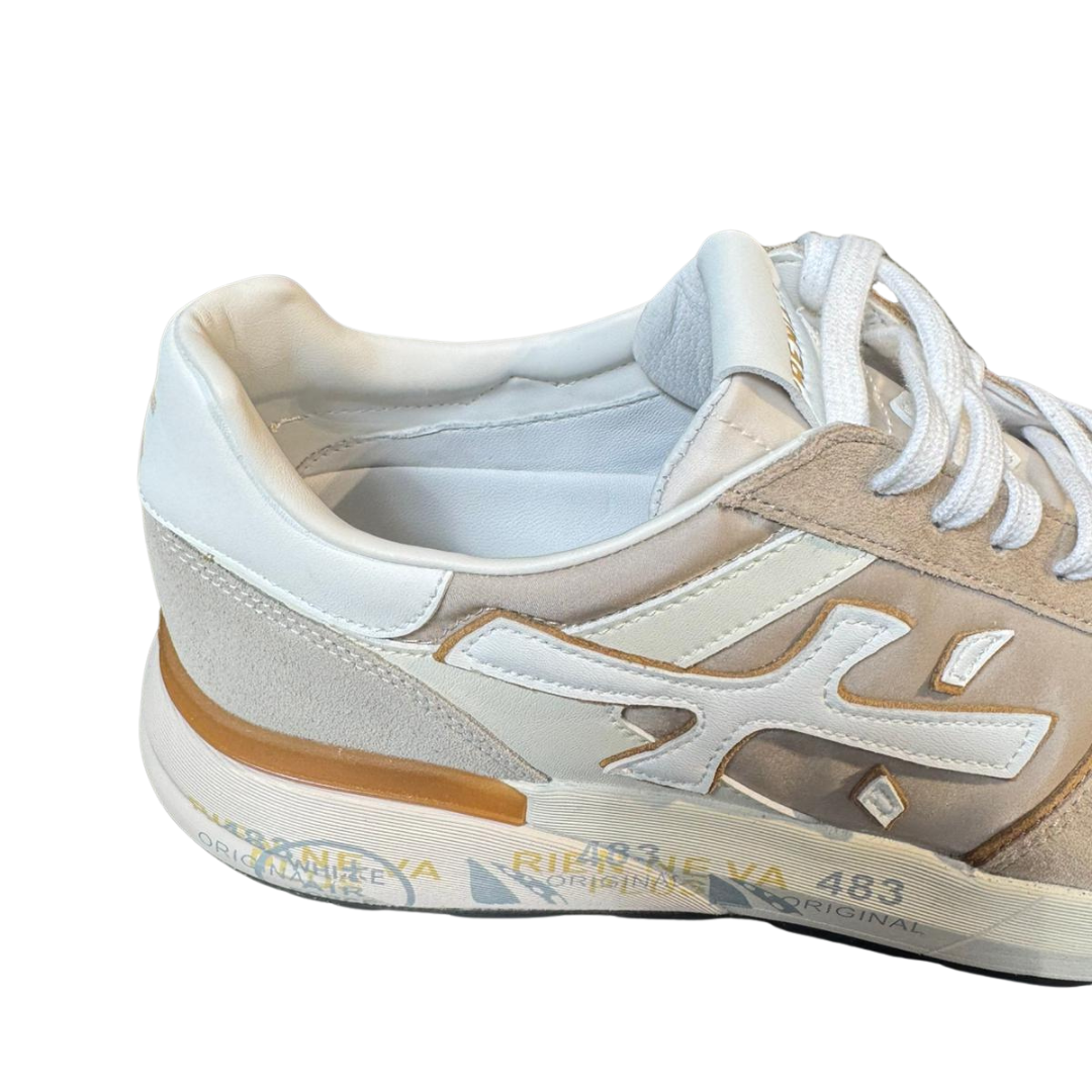 Premiata NOUS 6655 Sneakers (Beige) (New)