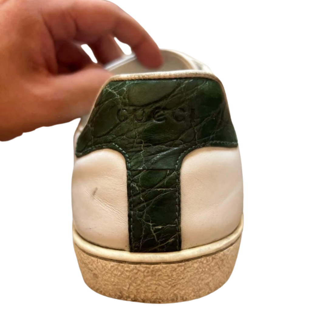 Gucci Ace Sneakers (White)