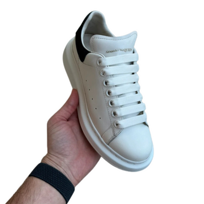 Alexander Mcqueen Sneakers (White Black) (Womens)