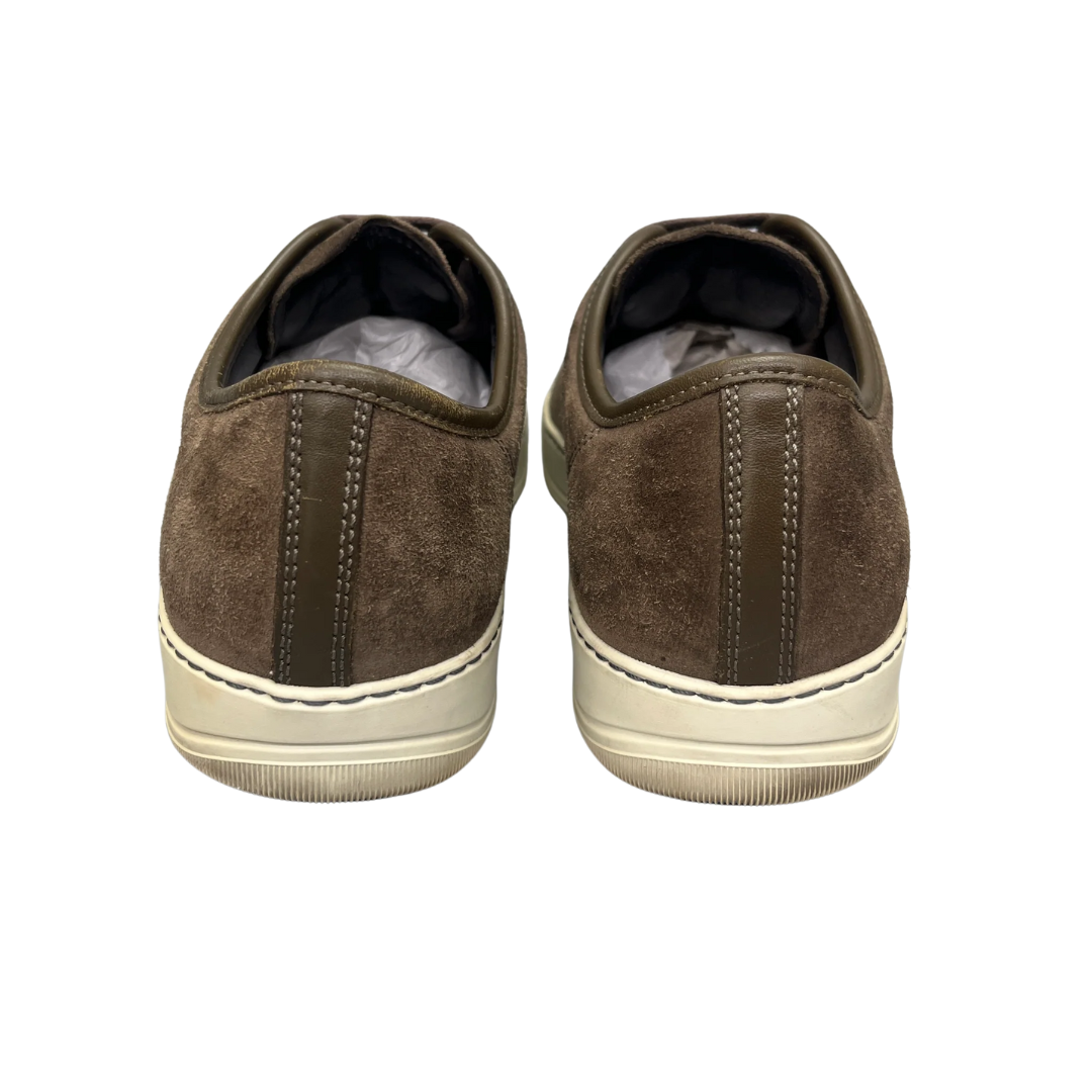 Lanvin Cap Toe Sneakers (Brown)