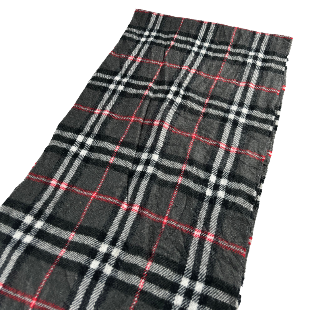 Burberry Scarf (Dark Grey) (Vintage)