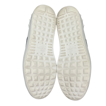 Valentino Garavani Open Sneakers (White Navy)