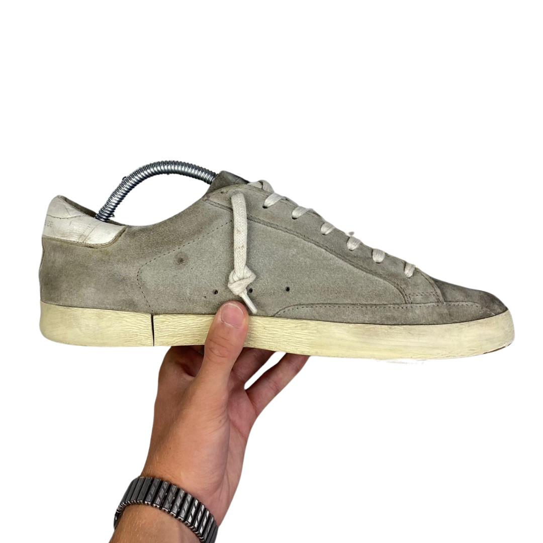 Golden Goose Superstar Sneakers (Grey)
