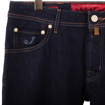 Jacob Cohën 622 Slim Fit Jeans (Navy) (New)