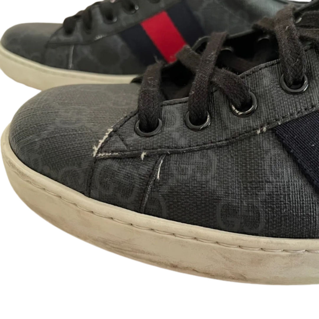 Gucci Ace Sneakers (Black)