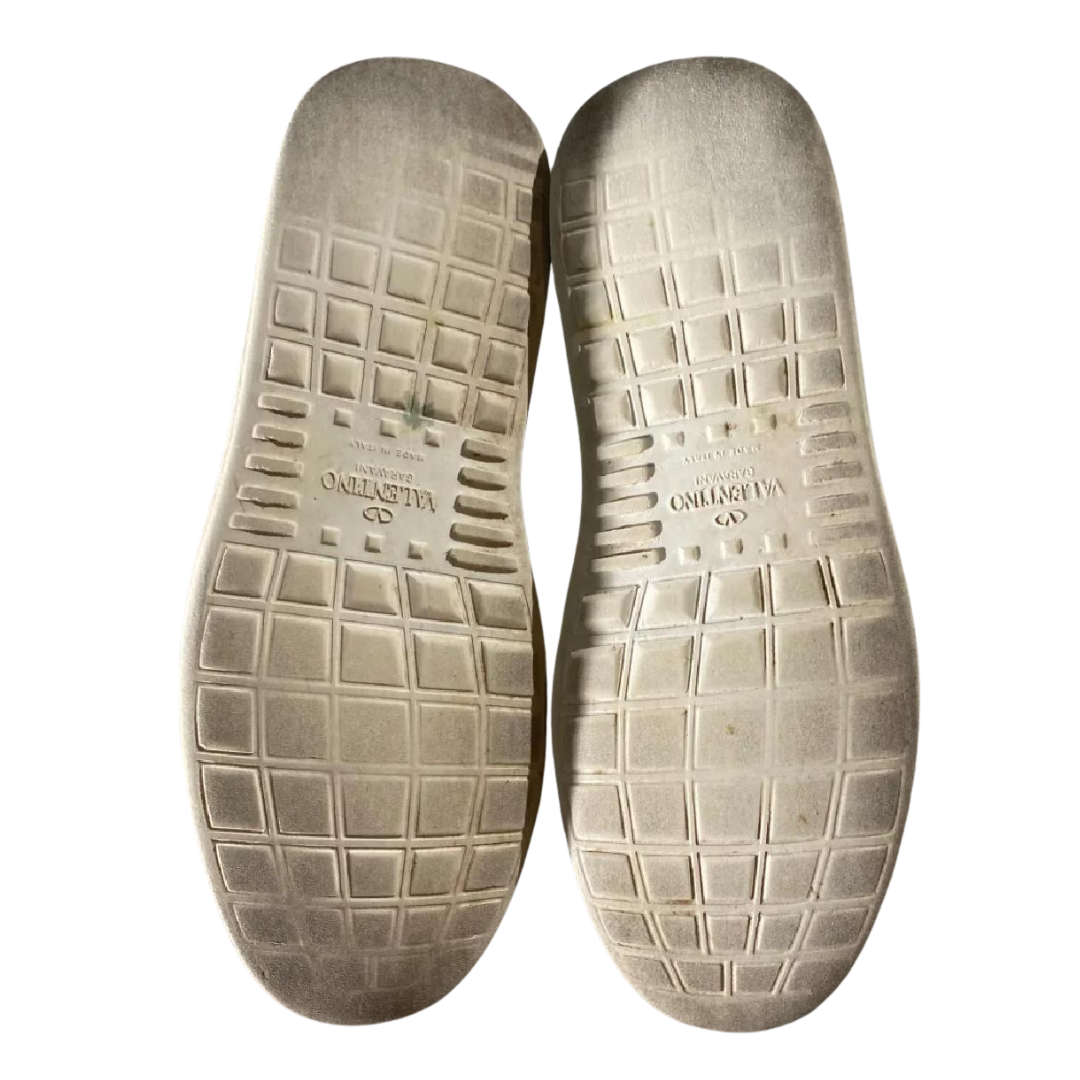 Valentino Garavani Open Sneakers (White Pink) (Womens)