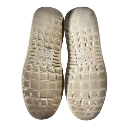 Valentino Garavani Open Sneakers (White Pink) (Womens)