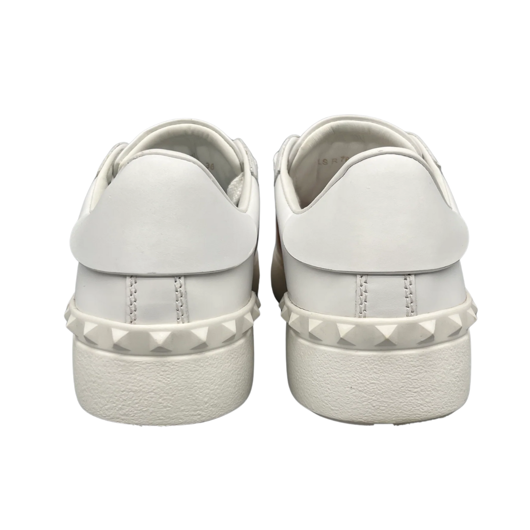 Valentino Garavani Flycrew Sneakers (White Gold) (Womens)
