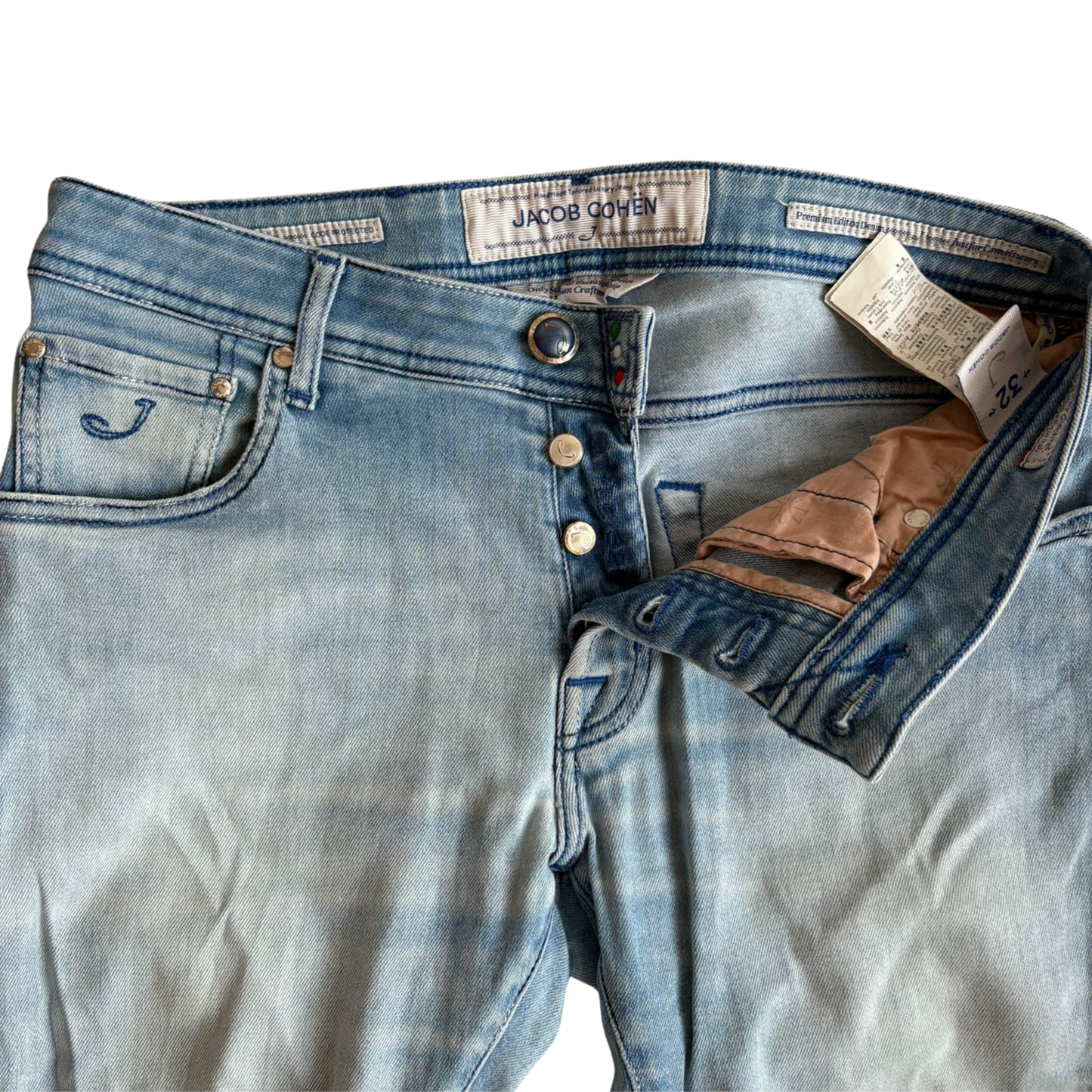 Jacob Cohën 622 Slim Fit Jeans (Blue)