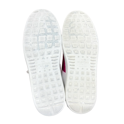 Valentino Open Sneakers (Purple) (Womens)