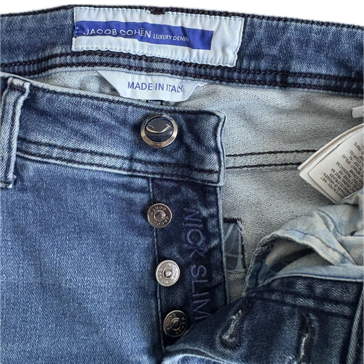 Jacob Cohën Nick Slim Fit Jeans (Navy)